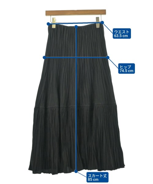 Plage（プラージュ）ロング・マキシ丈スカート 黒 サイズ:36(S位) レディース/2200666527059