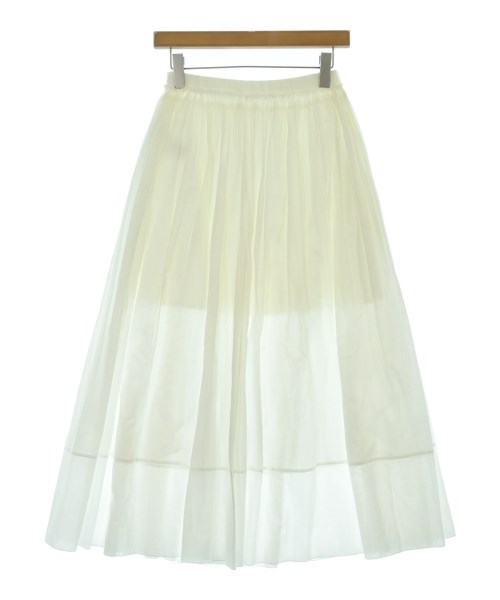 Plage（プラージュ）ロング・マキシ丈スカート 白 サイズ:36(S位) レディース/2200667785014
