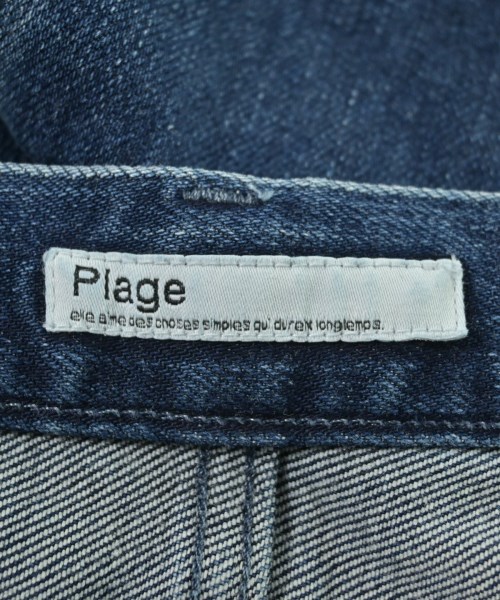 Plage（プラージュ）デニムパンツ 青 サイズ:38(M位) レディース/2200671405120
