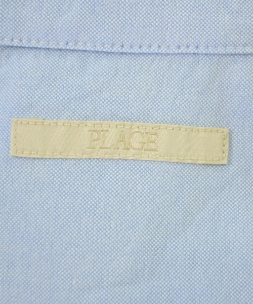Plage（プラージュ）カジュアルシャツ 青 サイズ:F レディース/2200669580013
