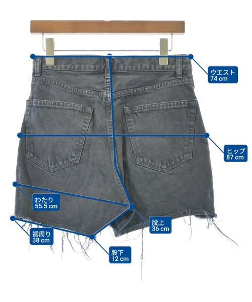 Plage（プラージュ）ショートパンツ 黒 サイズ:36(S位) レディース/2200668445047