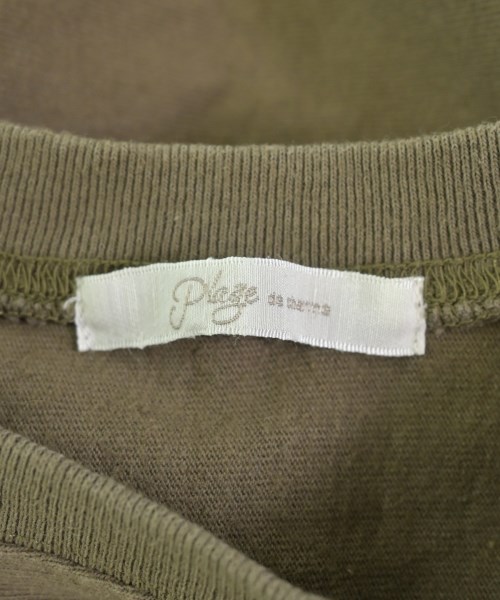 Plage（プラージュ）Tシャツ・カットソー カーキ サイズ:F レディース/2200722002353