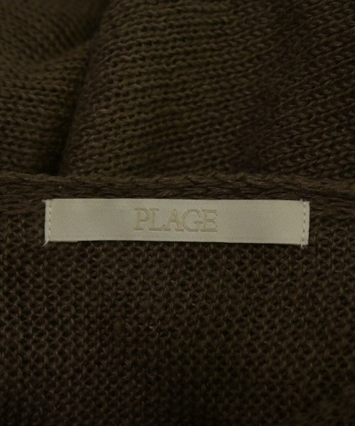 Plage（プラージュ）ニット・セーター 茶 サイズ:F レディース/2200731395064