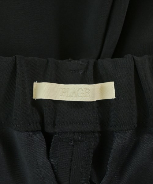 Plage（プラージュ）スラックス 黒 サイズ:36(S位) レディース/2200728063051