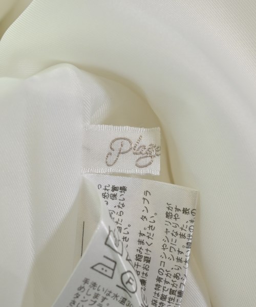 Plage（プラージュ）ワンピース 白 サイズ:38(M位) レディース/2200731723027