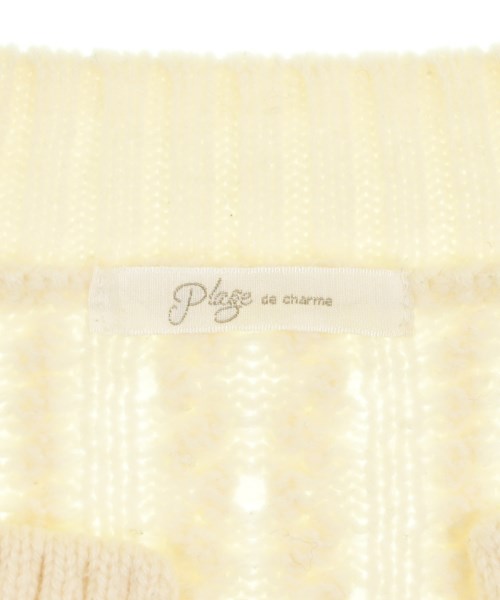 Plage（プラージュ）ニット・セーター 白 サイズ:F レディース/2200734187093