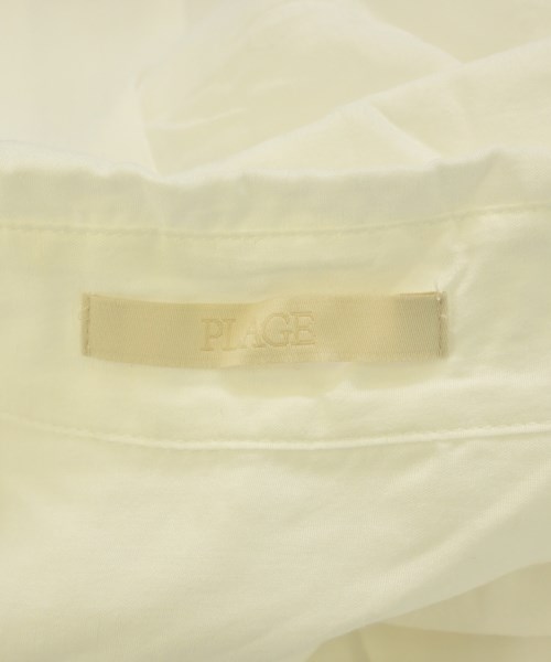 Plage（プラージュ）ブラウス 白 サイズ:F レディース/2200687303144