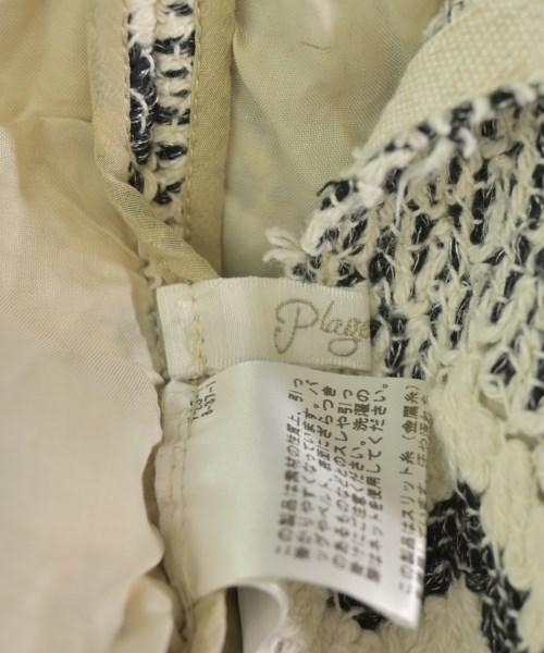 Plage（プラージュ）ひざ丈スカート 白 サイズ:38(M位) レディース/2200719844164