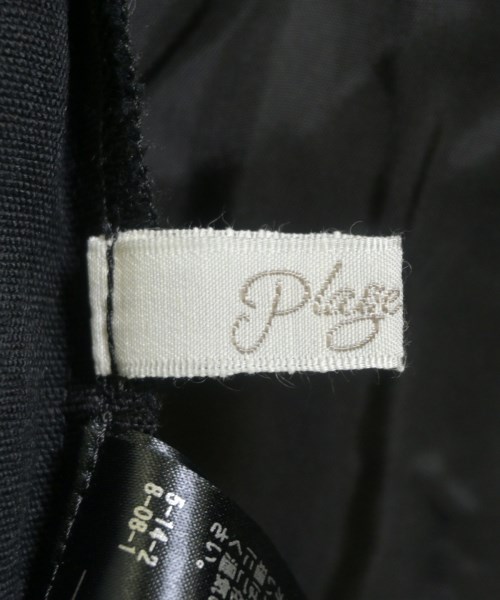 Plage（プラージュ）スラックス 黒 サイズ:38(M位) レディース/2200720683080