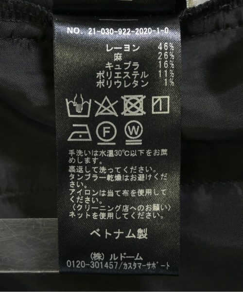 Plage（プラージュ）スラックス 黒 サイズ:38(M位) レディース/2200720683080