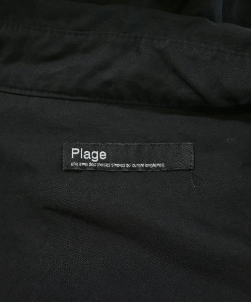 Plage（プラージュ）ブラウス 黒 サイズ:F レディース/2200723024101