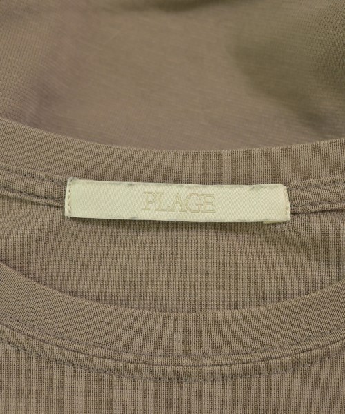 Plage（プラージュ）Tシャツ・カットソー 茶 サイズ:-(L位) レディース/2200721979014