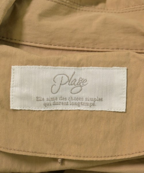 Plage（プラージュ）ステンカラーコート ベージュ サイズ:36(S位) レディース/2200722302019