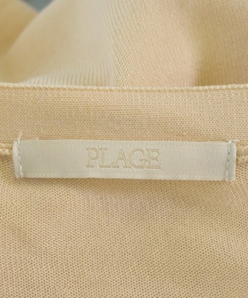 Plage（プラージュ）カーディガン 黄 サイズ:-(L位) レディース/2200723371175
