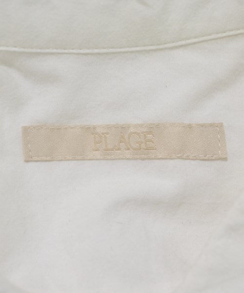 Plage（プラージュ）カジュアルシャツ 白 サイズ:F レディース/2200684451015