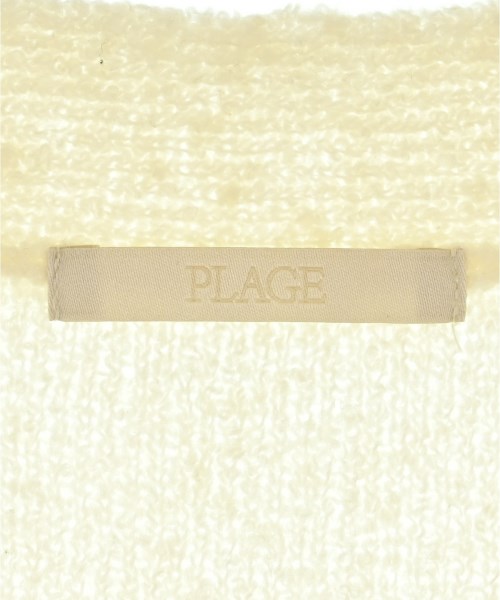 Plage（プラージュ）カーディガン 白 サイズ:F レディース/2200685453087