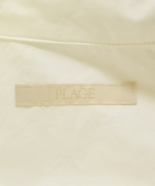 Plage（プラージュ）カジュアルシャツ 白 サイズ:F レディース/2200682522175