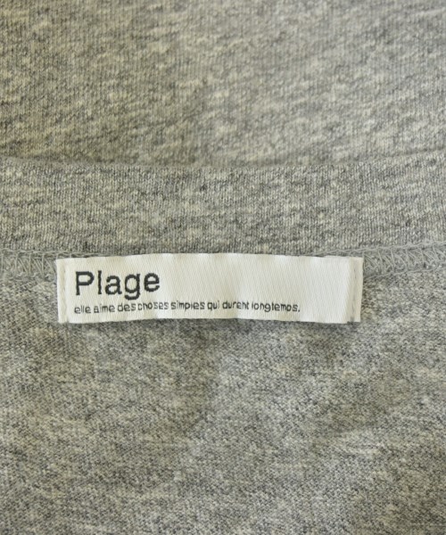 Plage（プラージュ）Tシャツ・カットソー グレー サイズ:F レディース/2200684887012
