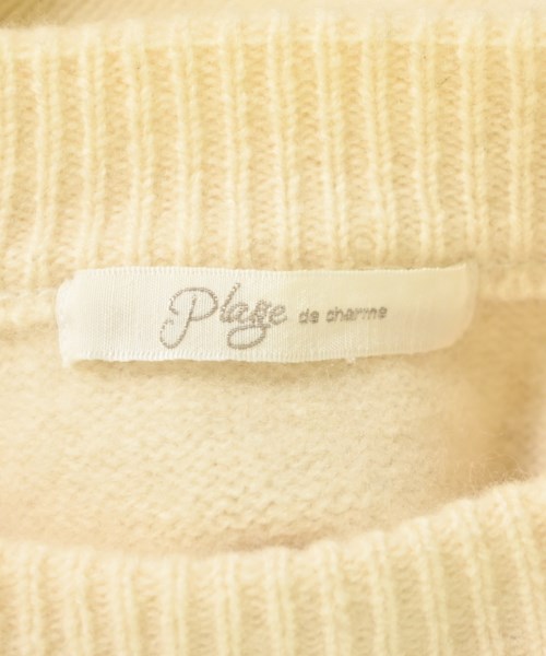 Plage（プラージュ）ニット・セーター 白 サイズ:F レディース/2200681052048