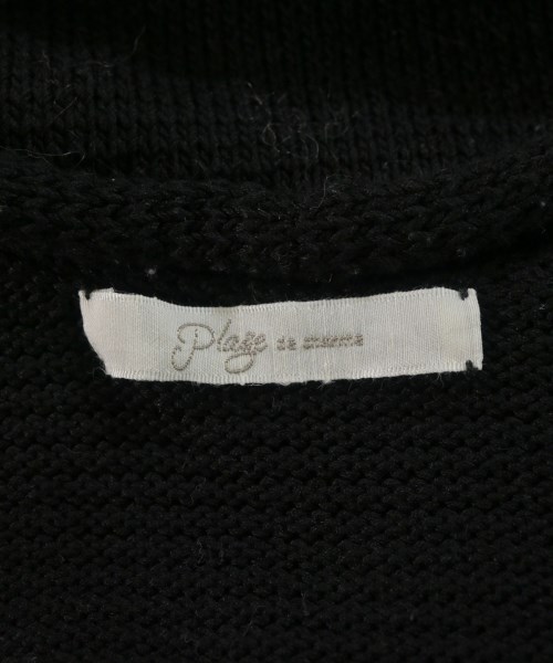 Plage（プラージュ）ベスト 黒 サイズ:-(M位) レディース/2200690871067
