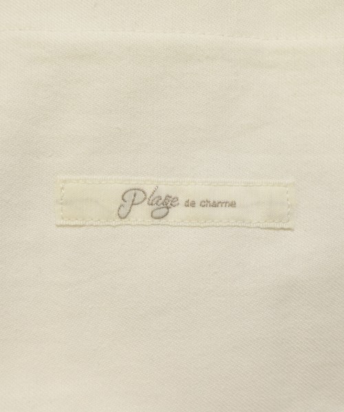 Plage（プラージュ）ノーカラージャケット 白 サイズ:36(S位) レディース/2200680542069