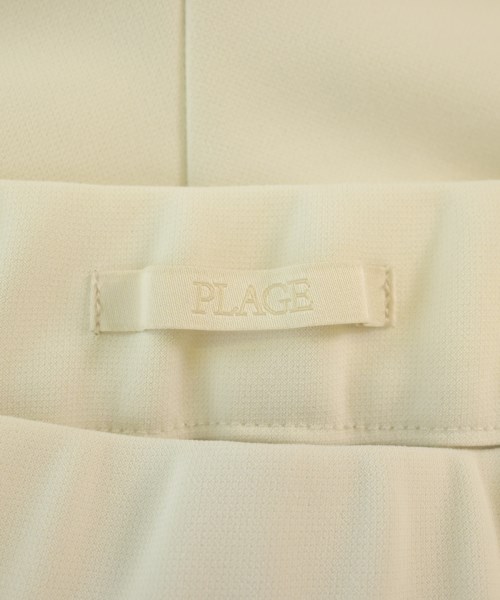 Plage（プラージュ）その他 白 サイズ:36(S位) レディース/2200689618024