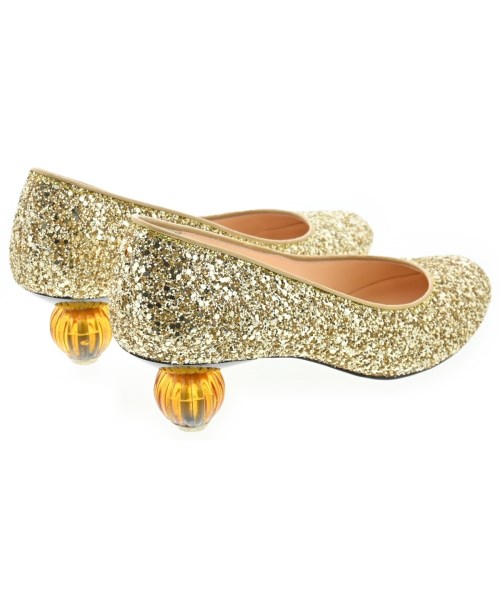 ちゃけちょけ（チャケチョケ）パンプス ゴールド サイズ:23cm レディース/2200609325018