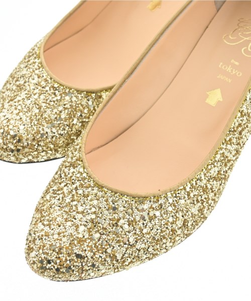 ちゃけちょけ（チャケチョケ）パンプス ゴールド サイズ:23cm レディース/2200609325018