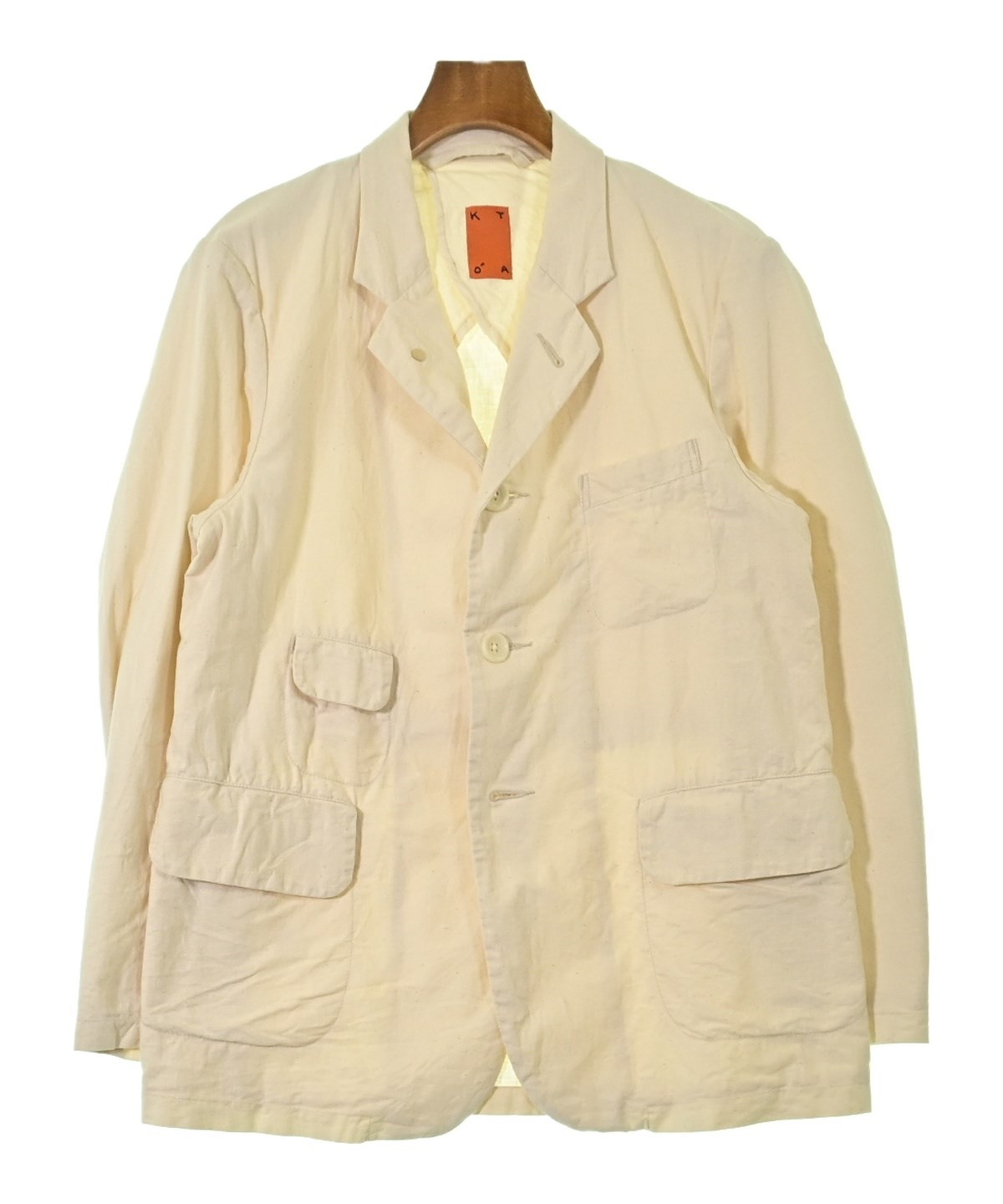 KATO（カトー）ジャケット 白 サイズ:S メンズ/2200559935060 |【公式