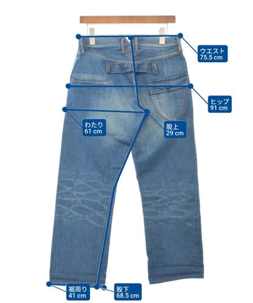 KATO（カトー）デニムパンツ 紺 サイズ:32(L位) メンズ/2200639646015