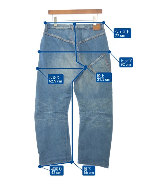 KATO（カトー）デニムパンツ 紺 サイズ:32(L位) メンズ/2200639646022