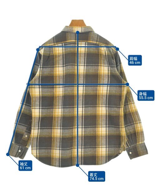 KATO（カトー）カジュアルシャツ グレー サイズ:XL メンズ/2200628182029