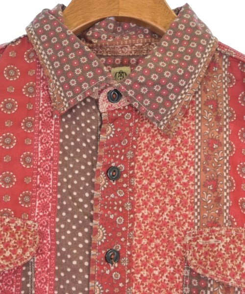 KATO（カトー）カジュアルシャツ 赤 サイズ:M メンズ/2200627370083