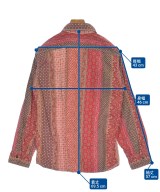 KATO（カトー）カジュアルシャツ 赤 サイズ:M メンズ/2200627370083