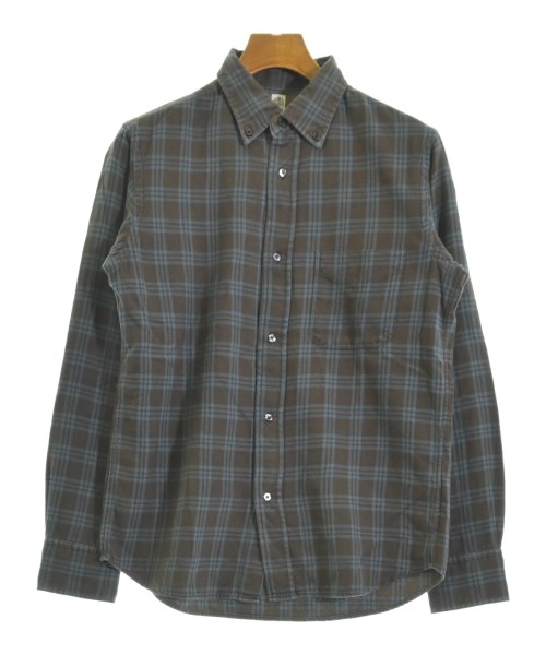 KATO(カトー)カジュアルシャツ 茶 サイズ:M/2200655696124