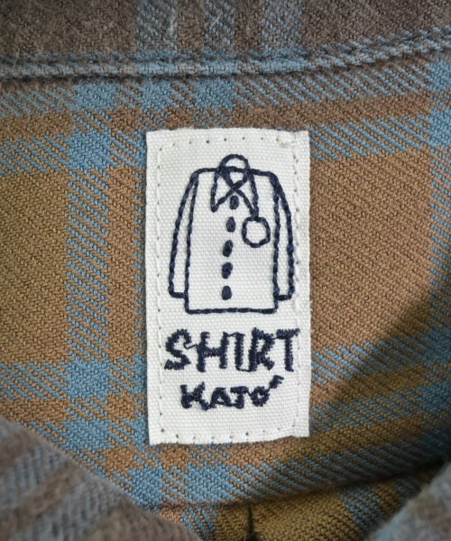 KATO（カトー）カジュアルシャツ 茶 サイズ:M メンズ/2200655696124