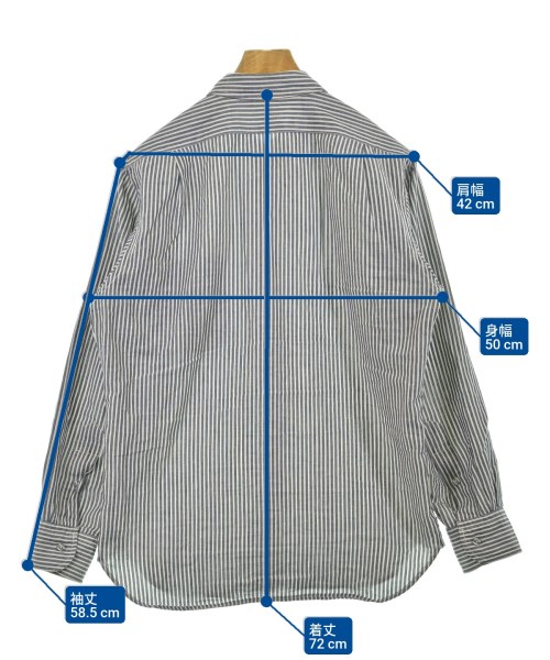 KATO（カトー）カジュアルシャツ 青 サイズ:M メンズ/2200662691099