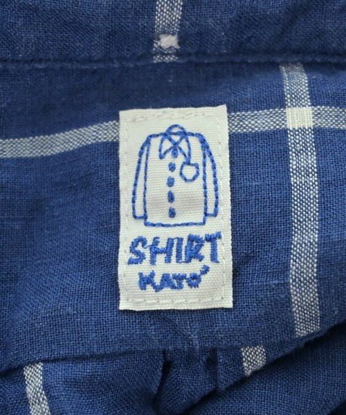 KATO（カトー）カジュアルシャツ 青 サイズ:L メンズ/2200664429089