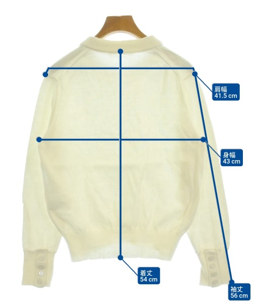 GRANDMA MAMA DAUGHTER（グランマママドーター）ニット・セーター 白 サイズ:1(S位) レディース/2200622145020