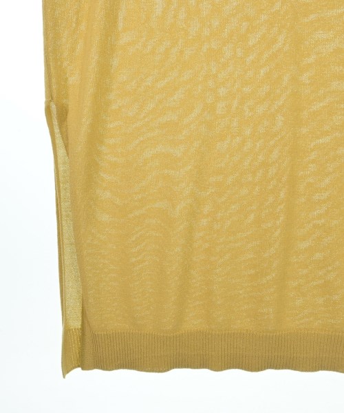 GRANDMA MAMA DAUGHTER（グランマママドーター）ニット・セーター 黄 サイズ:1(S位) レディース/2200620071024