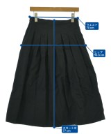 GRANDMA MAMA DAUGHTER（グランマママドーター）ロング・マキシ丈スカート 黒 サイズ:1(S位) レディース/2200673706126