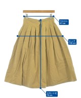 GRANDMA MAMA DAUGHTER（グランマママドーター）ロング・マキシ丈スカート ベージュ サイズ:1(S位) レディース/2200673706133