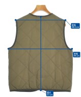 GRANDMA MAMA DAUGHTER（グランマママドーター）ダウンジャケット/ダウンベスト カーキ サイズ:2(M位) レディース/2200678068090