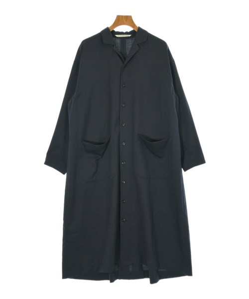 GRANDMA MAMA DAUGHTER(グランマママドーター)シャツワンピース 紺 サイズ:1(S位)/2200680350022