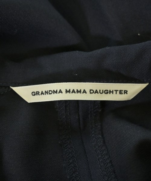 GRANDMA MAMA DAUGHTER（グランマママドーター）シャツワンピース 紺 サイズ:1(S位) レディース/2200680350022