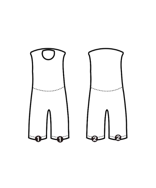 GRANDMA MAMA DAUGHTER（グランマママドーター）オールインワン/サロペット 紺 サイズ:1(S位) レディース/2200680350046