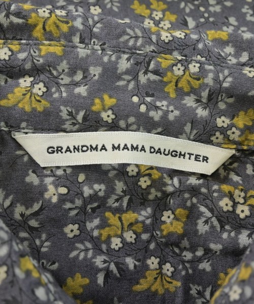 GRANDMA MAMA DAUGHTER（グランマママドーター）カジュアルシャツ グレー サイズ:0(XS位) レディース/2200682104043