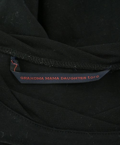 GRANDMA MAMA DAUGHTER（グランマママドーター）Tシャツ・カットソー 黒 サイズ:2(M位) レディース/2200693551287