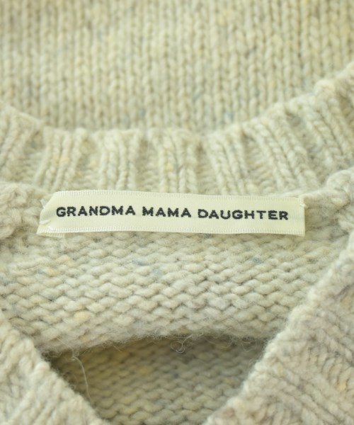 GRANDMA MAMA DAUGHTER（グランマママドーター）ニット・セーター ベージュ サイズ:0(XS位) レディース/2200659967046