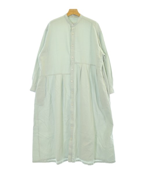 GRANDMA MAMA DAUGHTER(グランマママドーター)シャツワンピース 緑 サイズ:1(S位)/2200635996039